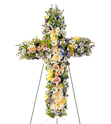 Angel's Cross from Dallas Sympathy Florist in Dallas, TX