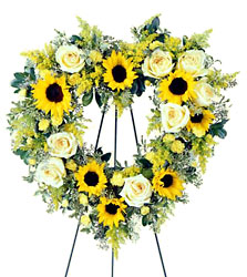  Forever Heart Wreath from Dallas Sympathy Florist in Dallas, TX