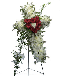 Heart Crossed from Dallas Sympathy Florist in Dallas, TX